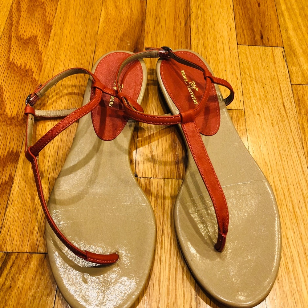 Brooks Brothers Coral Flats - Picture 2 of 6